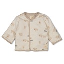 Feetje | Gilet Sleepy Sheepy Omkeerbaar Taupe Melange