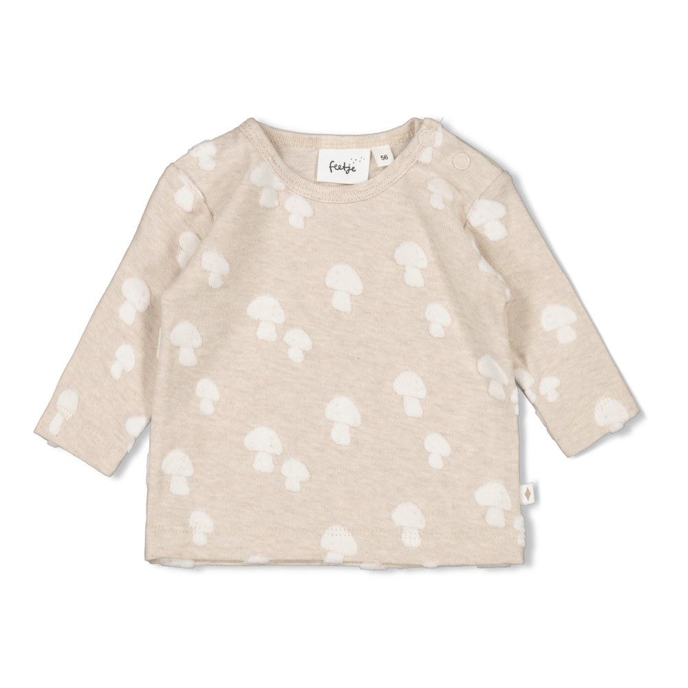 Feetje | T-shirt Dear Autumn Longsleeve Taupe Melange