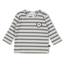 Feetje | T-shirt Let's Go! Longsleeve Stripes Petrol