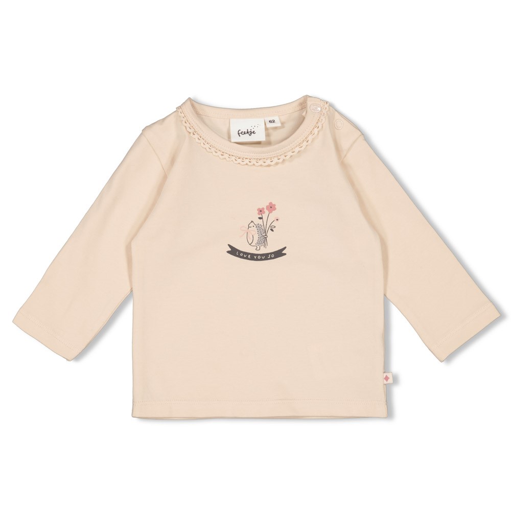 Feetje | T-shirt Woodland Bloom Longsleeve Off White
