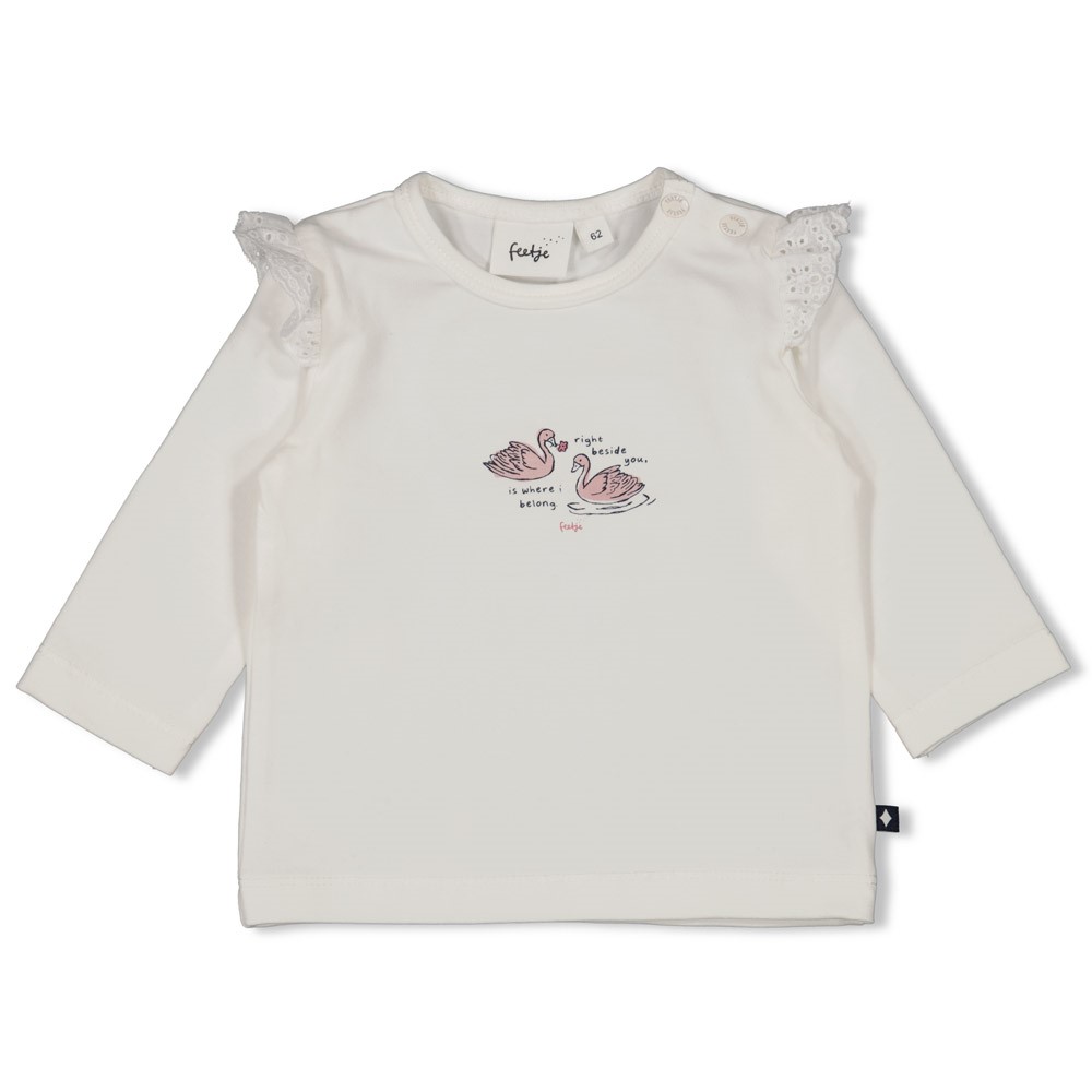 Feetje | T-shirt Swanlake Longsleeve Off White