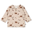 Feetje | T-shirt Wild World Longsleeve Taupe Melange