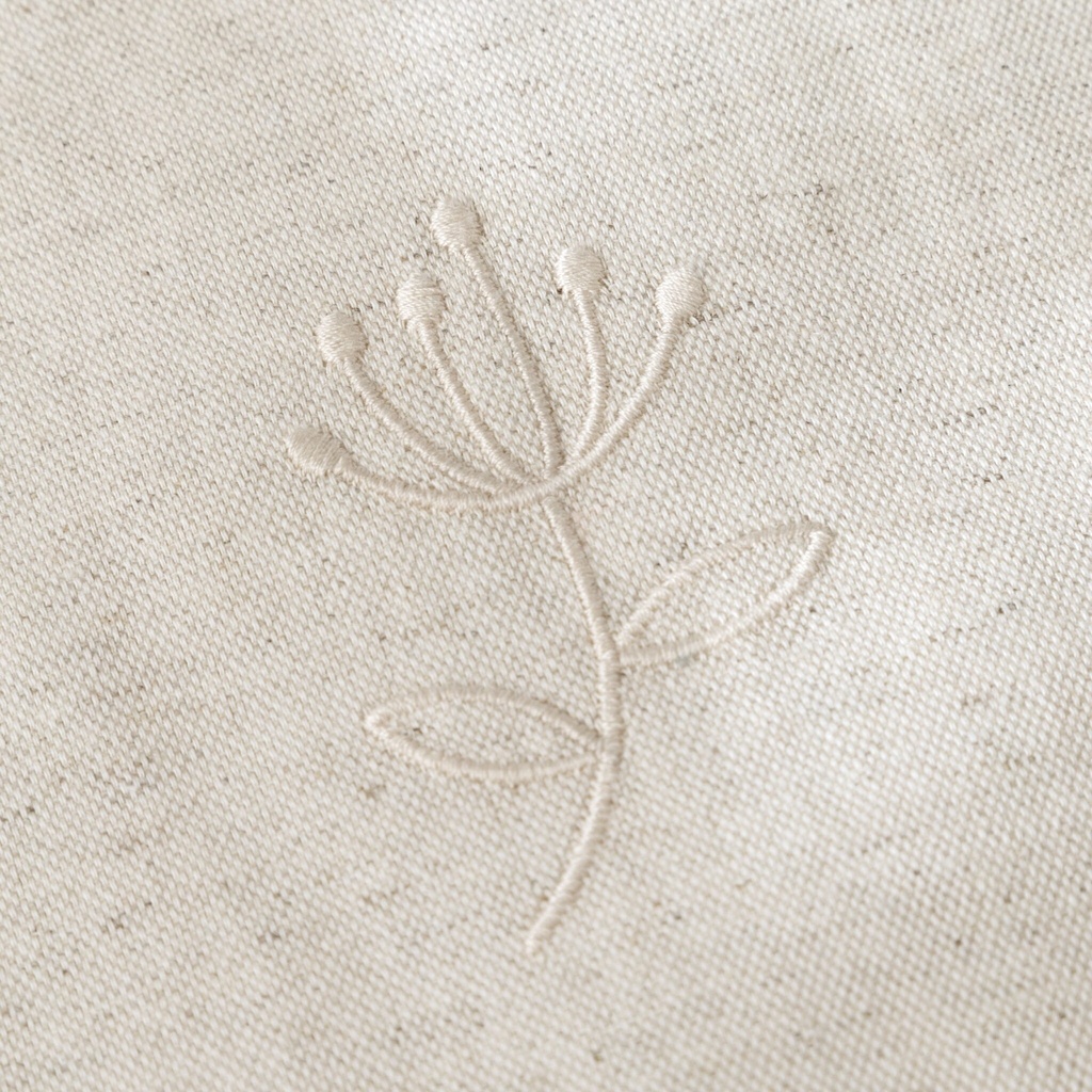 Living Nature | Voetenzak Linnen Beige