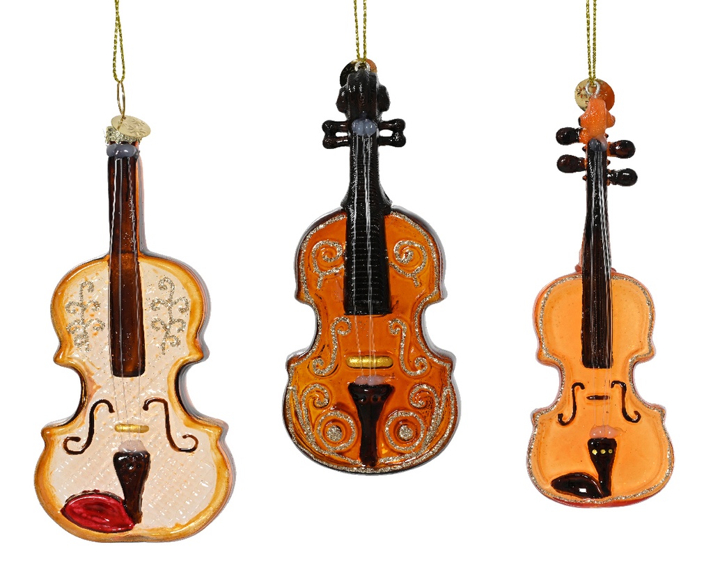 Kaemingk | Hangfiguur Glas Viool Assortiment