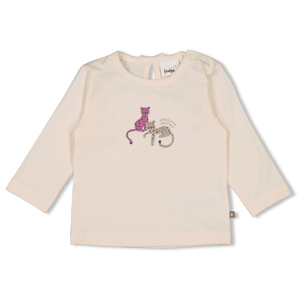 Feetje | T-shirt Better Together Longsleeve Off White