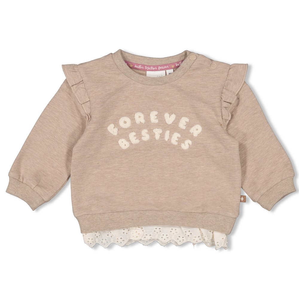 Feetje | Pull Better Together Taupe Melange