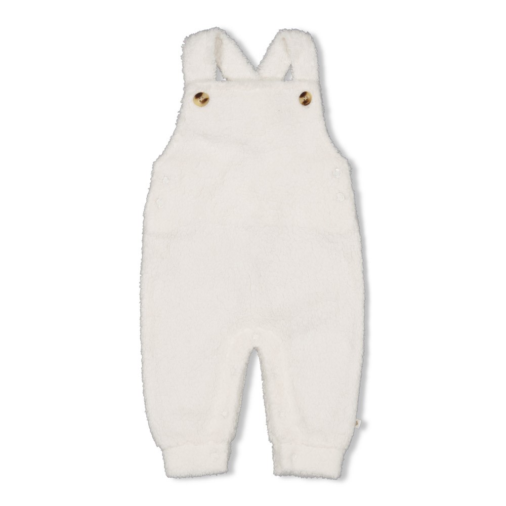 Feetje | Salopette Dear Autumn Teddy Off White