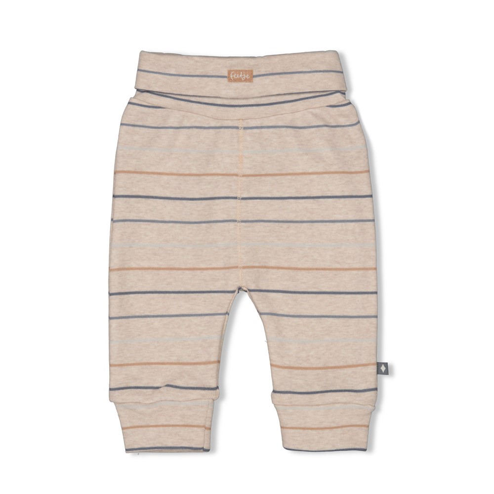 Feetje | Broek Howdy Stripes Taupe Melange