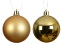 Kaemingk | Kerstbal Polystyreen Assortiment Goud Ø8cm 6-pack