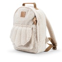Elodie | Rugzak Midi White Boucle Wit 25x36cm