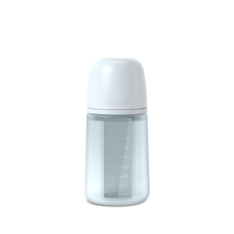 Suavinex | Breedhalsfles SX Pro Flow Blauw 240ml