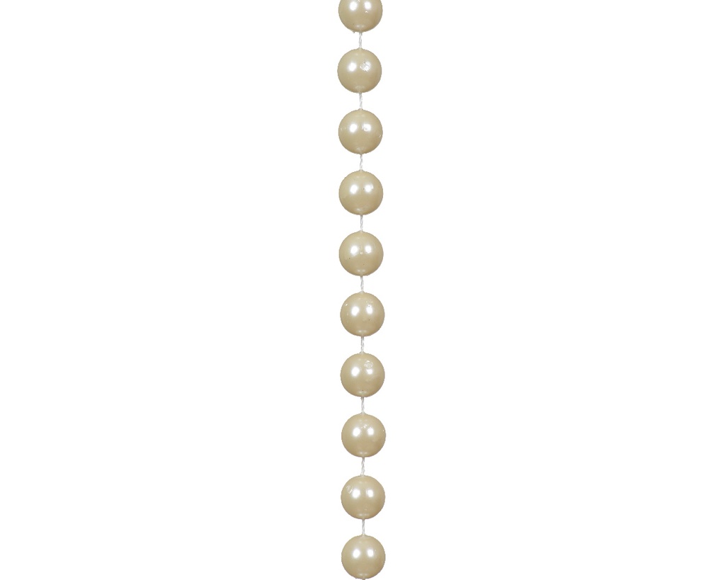 Kaemingk | Slinger Kralenketting Polystyreen Parel Ø1,4cm 5m