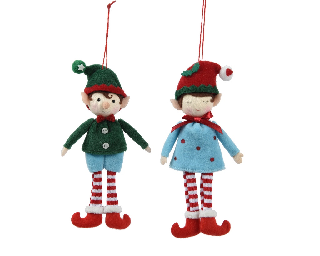 Kaemingk | Hangfiguur Textiel Mix Elf