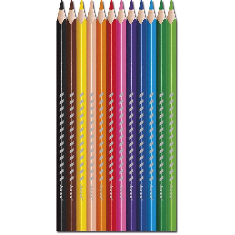 Janod | Potlood Kleurpotloden 12-pack