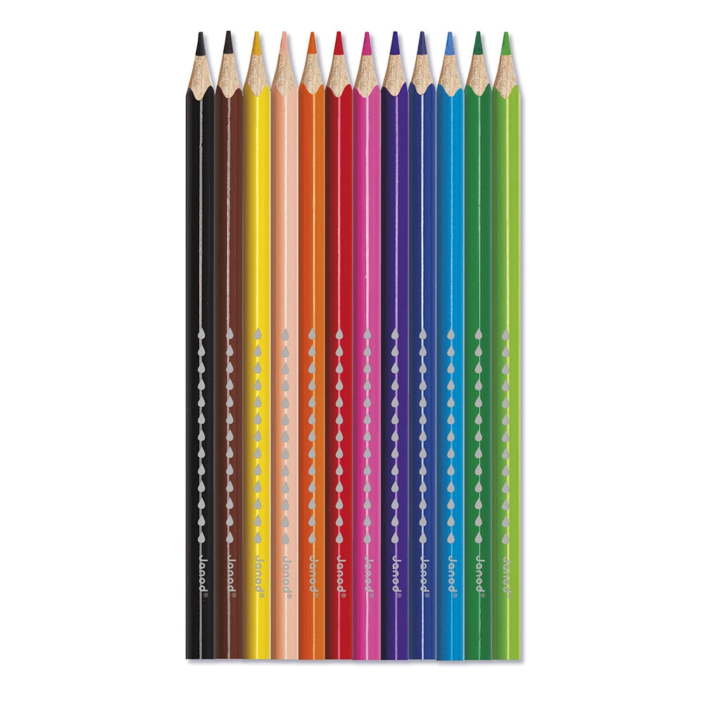 Janod | Potlood Aquarelpotloden 12-pack