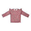 Little Dutch | T-shirt Girls Fairy Garden Longsleeve Rouge Flower