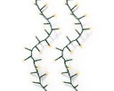 Lumineo | Verlichting Compact Twinkle In/Outdoor 2000 Leds Klassiek Warm Wit Snoer Groen 45m + 5m Aanloopsnoer 8 Functies