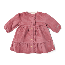 Little Dutch | Jurk Girls Fairy Garden Longsleeve Rouge