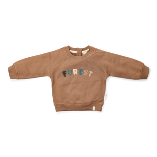 Little Dutch | Pull Boys Forest Friends Brown