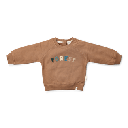 Little Dutch | Pull Boys Forest Friends Brown