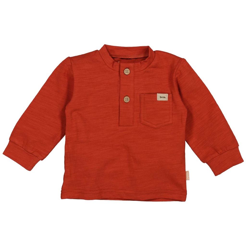Bess | T-shirt Boys Longsleeve Red