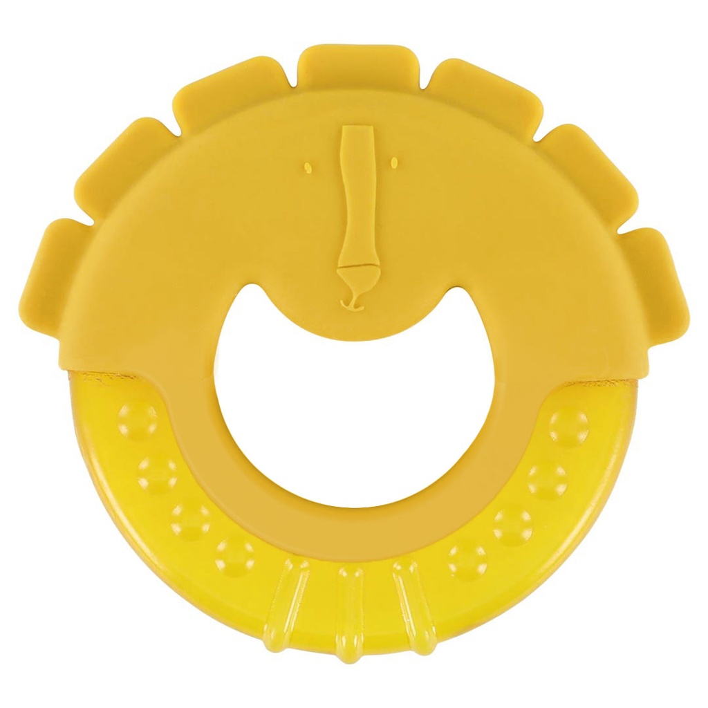 Trixie | Bijtring Mr. Lion Koelbijtring Silicone Geel