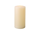 Lumineo | Kaars Led Kerkkaars Wax Indoor Wit Batterij (niet inbegrepen)