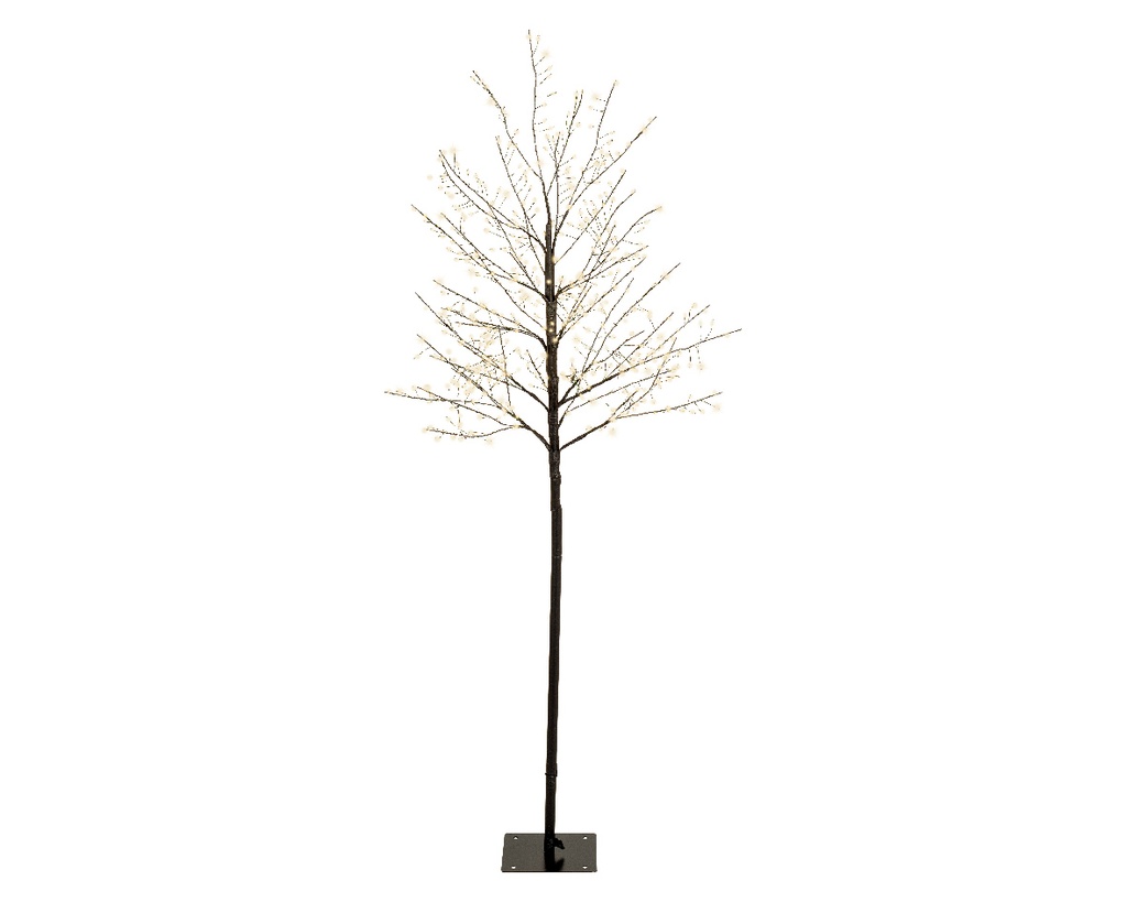 Lumineo | Verlichting Boom Micro 480 Led Warm Wit/Zwart PVC