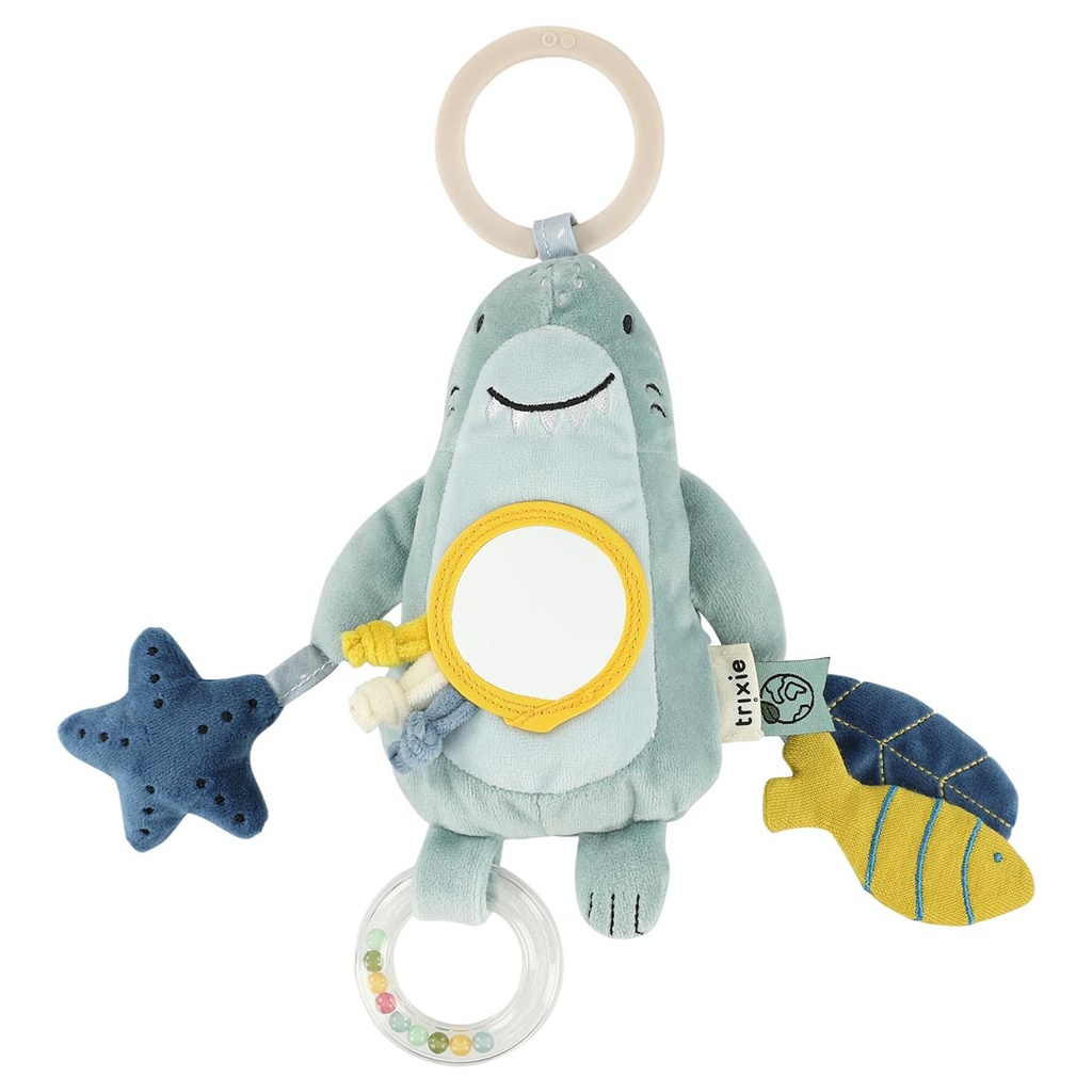 Trixie | Activiteitenspeeltje Mr. Shark Grijs