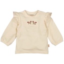 Bess | T-shirt Girls Longsleeve Ponies Off White