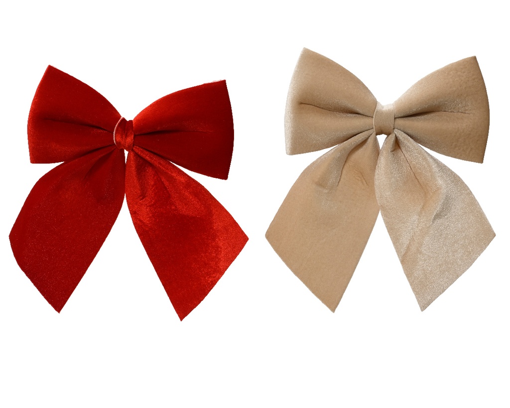 Kaemingk | Strik Polyester Assortiment Rood/Goud 3-pack