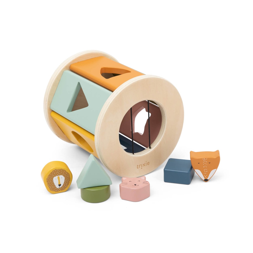 Trixie | Sorteervormen Rolling Shape Sorter Vormenstoof Hout