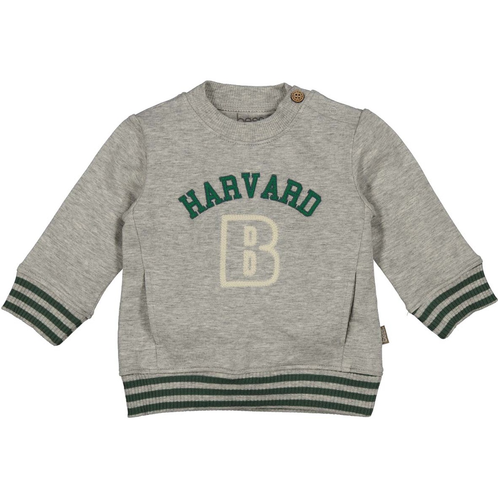 Bess | Pull Boys Harvard Grey Melange