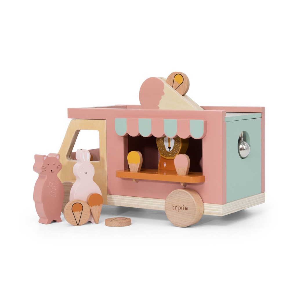 Trixie | Ijskar Hout Roze