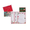 Legami | Briefpapierset Kerstman Briefpapier/Enveloppe/Stickers