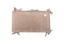 Jollein | Parkbumper Cloudy Rib Milky Coffee Zand 180x30cm