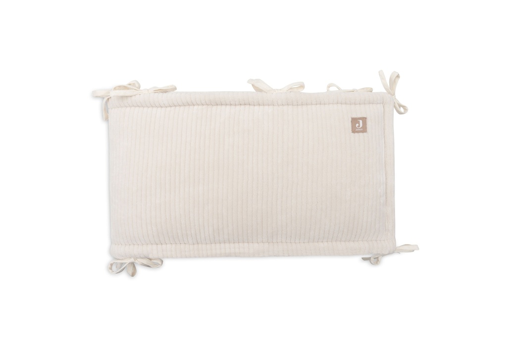 Jollein | Parkbumper Cloudy Rib Oatmeal Ecru 180x30cm