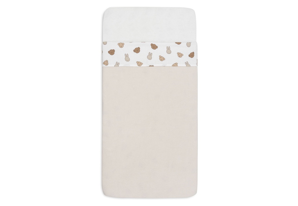 Jollein | Laken Ledikant Miffy and Friends 120x150cm