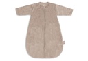 Jollein | Slaapzak Milky Coffee Newborn Velvet met Afritsbare Mouwen 2.5/3.5TOG Bruin 60cm