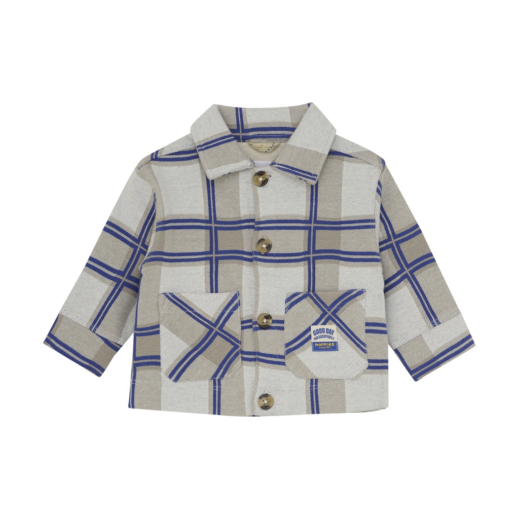 Noppies | Hemd Boys Longsleeve Senones Check Pattern Off White