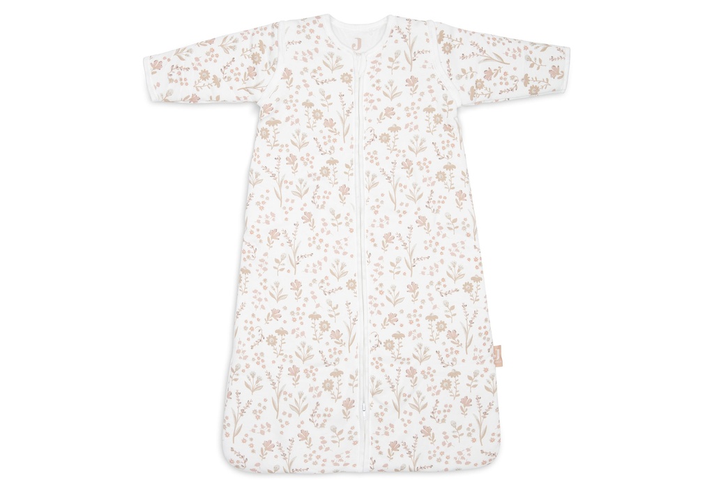 Jollein | Slaapzak Bloomy All Over Bloemen Afritsbare Mouwen 70cm