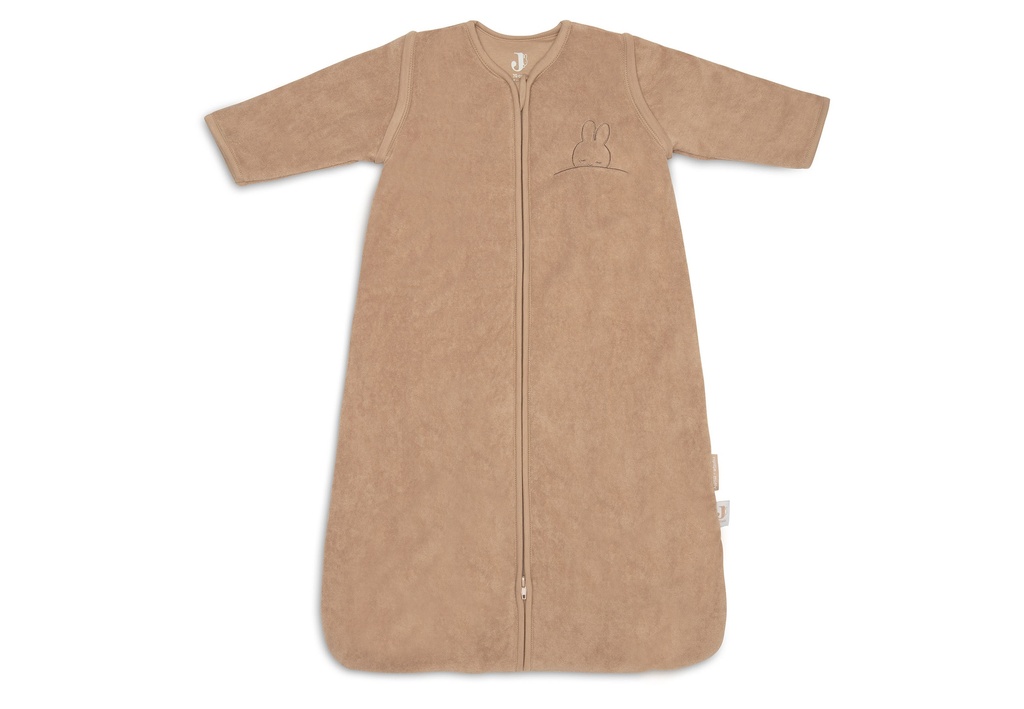 Jollein | Slaapzak Sleepy Miffy Terry Biscuit Afritsbare Mouwen 2.5/3.5TOG Bruin 70cm