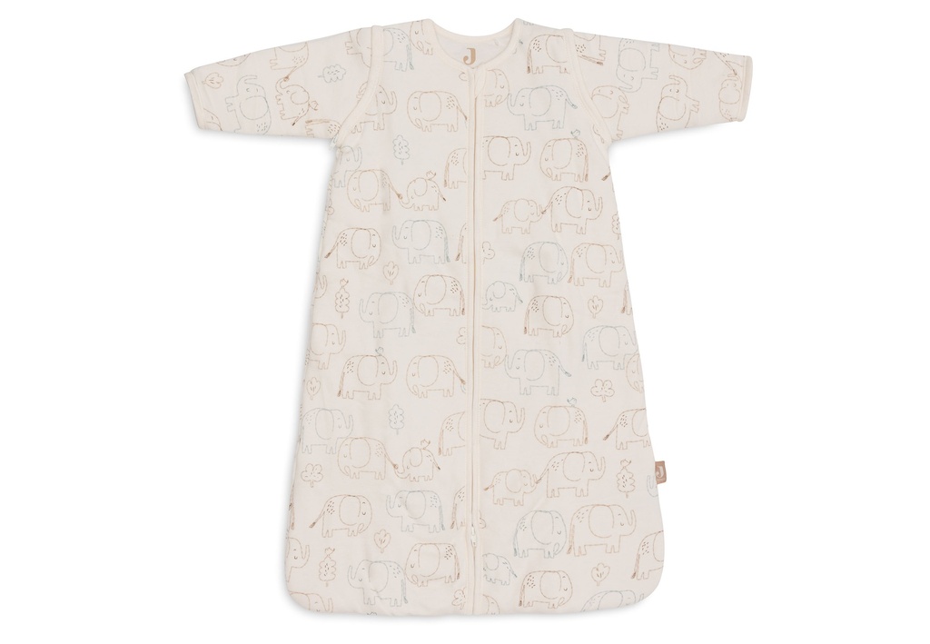 Jollein | Slaapzak Elephant Tales All Over Olifanten Afritsbare Mouwen 70cm