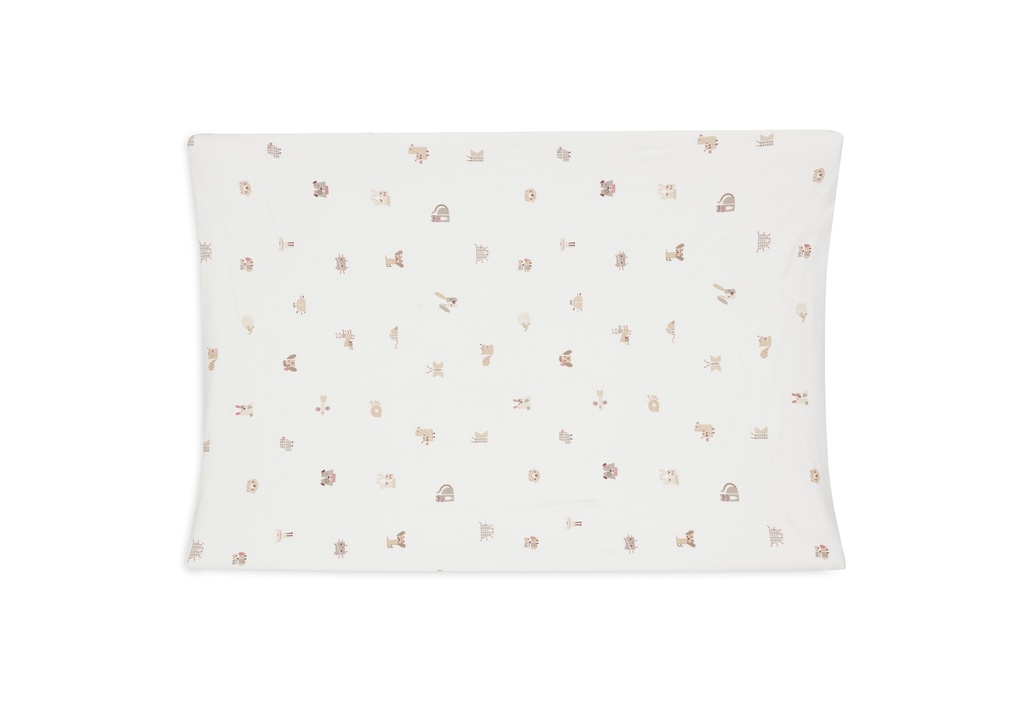 Jollein | Waskussenhoes Animal Friends Jersey 50x70cm