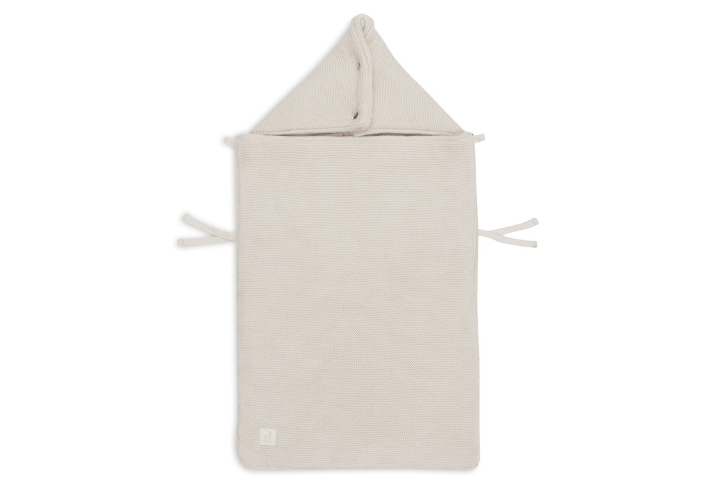 Jollein | Voetenzak Group 0+ 3/5punts Gordel Basic Knit Oatmeal Ecru