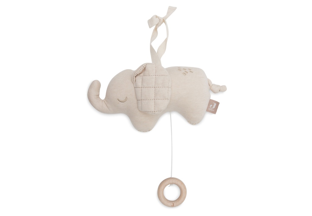 Jollein | Muziektrekker Elephant Tales Olifant Ecru