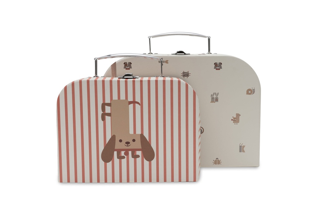 Jollein | Koffer Animal Friends Speelkoffer 2-pack