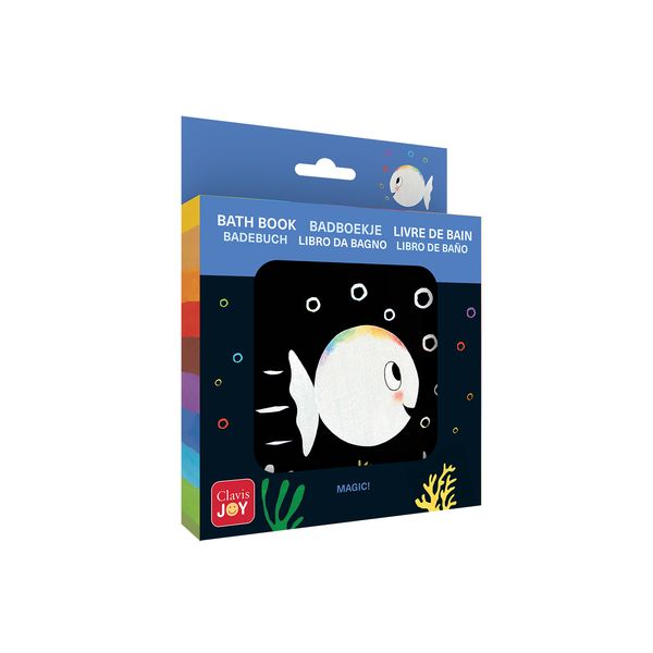 Clavis | BadBoek klein wit visje