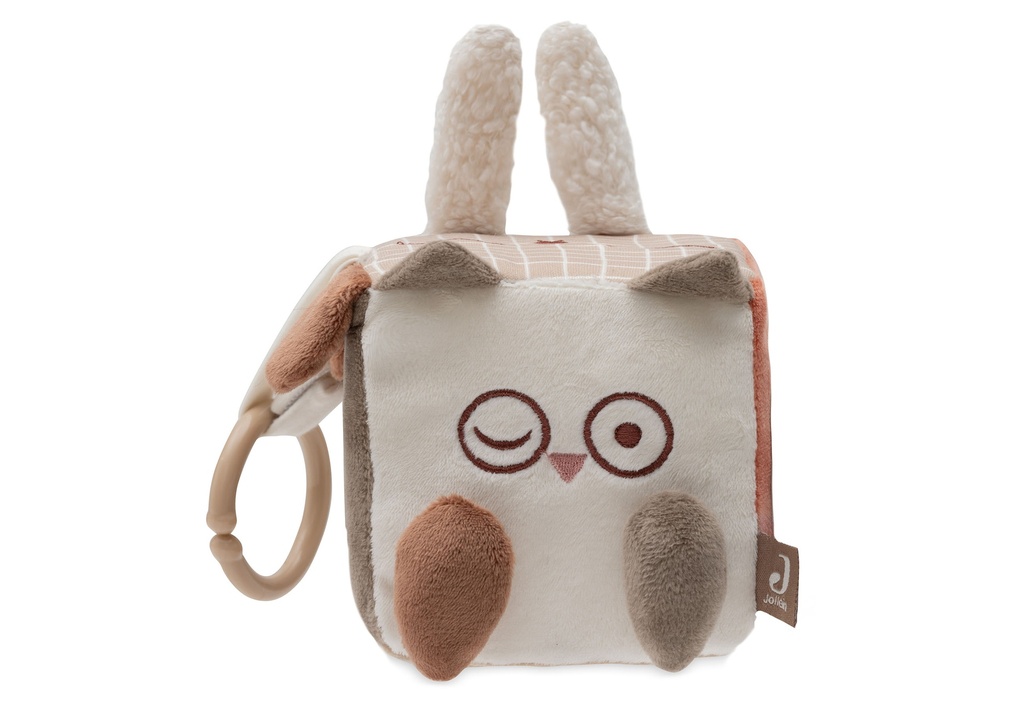 Jollein | Activiteitenkubus Animal Friends Textiel