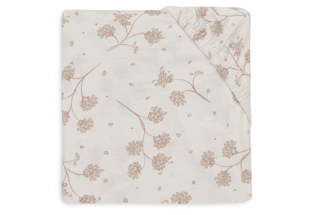 Jollein | Hoeslaken Leafy Dreams Jersey 70/75x140/150cm